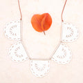 Silver "Papel Picado" Garland Necklace