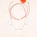 Silver "Papel Picado" Garland Necklace