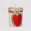 Amor y Paz Heart Votive Holder - River Song Jewelry