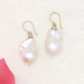 Baroque Pearl Earrings - River Song Jewelry