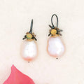 Baroque Pearl Fringe Earrings - River Song Jewelry