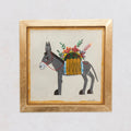 Donkey with Blanket Painting - River Song Jewelry