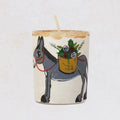 Donkey with Flowers Votive Holder - River Song Jewelry
