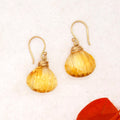 Glowing Citrine Fringe Earrings - River Song Jewelry