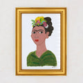 Green Frida Fine Art Print - River Song Jewelry