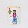 Huichol Woman with God's Eye Votive Holder - River Song Jewelry