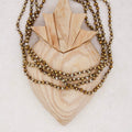 Knotted Antique Pearl Necklace - River Song Jewelry