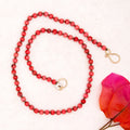 Knotted Italian Pink Coral Necklace - River Song Jewelry