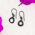 Pave and Polki Diamond Earrings - River Song Jewelry