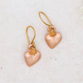 Rosey Sweetheart with Fire Opal Earrings - River Song Jewelry