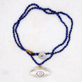 Seeing Eye On Lapis Necklace - River Song Jewelry