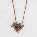 Stone Bird Necklace - River Song Jewelry