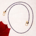 Tiny Sparkly Iolite Necklace - River Song Jewelry
